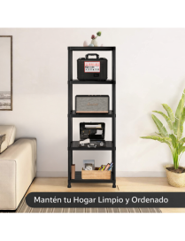 ESTANTERIA DE PLASTICO AM-PSR511-Black