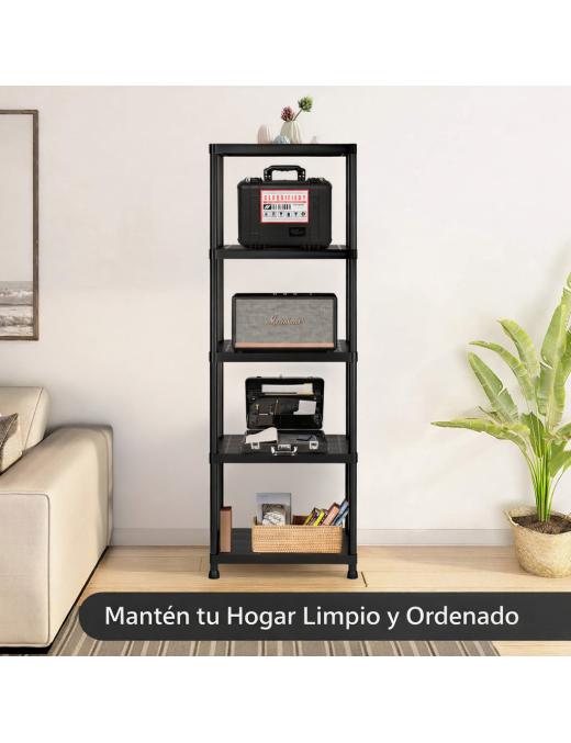 ESTANTERIA DE PLASTICO AM-PSR511-Black