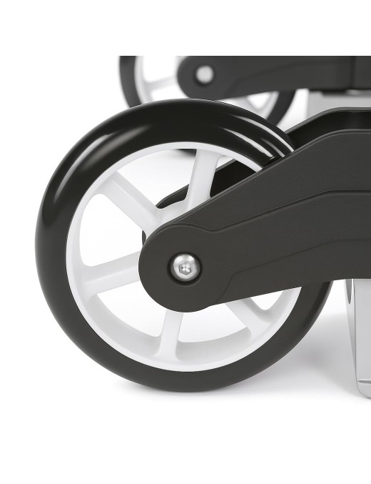 Carretilla de Mano Portátil Plegable y Extensible con Ruedas - Carro de Transporte Aluminio Ligero con Cuerdas de Goma