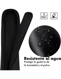 Funda para Guitarra T-Lovendo AM-GB01-Brown/Black Acolchada con Asas y Mochila